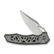 Civivi Knives Anaaki Button Lock C24039-2 Gray Aluminum Nitro-V Steel Knife