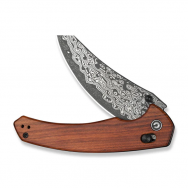 Civivi Knives Sixgill C24050-DS1 Guibourtia Wood Damascus Steel Knife