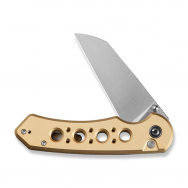 Civivi Knives Pragma Prime C24067-3 Champagne Aluminum 14C28N Stainless Knife