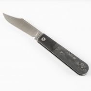 Jack Wolf Knives Big Bro Jack Black Dunes Fat Carbon Fiber S90V Steel Knife