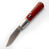 Jack Wolf Knives Gateway Barlow Rosewood Sandvik Stainless Steel Pocket Knife