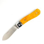 Jack Wolf Knives K9 Jack Yellow Bone 154CM Stainless Steel Pocket Knife