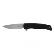 Kershaw Knives Outfield Liner Lock 1428 Black GFN 4Cr14 Stainless Steel Knife