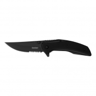 Kershaw Knives Outright Frame Lock 8320BLKST Black and Black G10 8Cr13MoV Knife