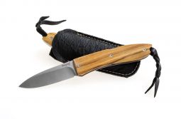 LionSteel Knives Opera Lockback 8800 UL AISI D2 Semi-Stainless Olive Wood
