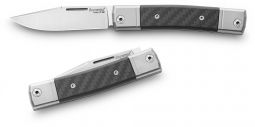 LionSteel Knives bestMAN Slip-joint BM1 CF M390 Stainless Black Carbon Fiber