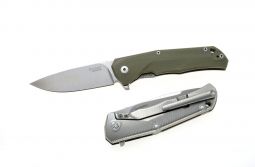 LionSteel Knives TRE Frame Lock TRE GGR M390 Stainless Green G10/Titanium