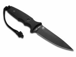Spartan Blades Harsey TT Fixed Blade SB43BKBKNLBK Black Micarta S45VN Knife