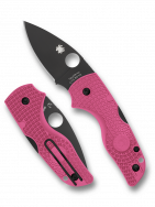 Spyderco Knives Lil' Native C230PPNBK Pink FRN CTS BD1N Stainless Steel Knife