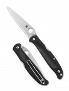 Spyderco Knives Charisma C259PBK Black FRN CTS BD1N Stainless Steel Pocket Knife
