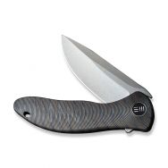 WE Knife Synergy2v2 18046D-2 Tiger Stripe Titanium 20CV Steel Pocket Knives