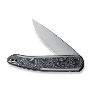 WE Knife Smooth Sentinel 20043-5 Foil Carbon Fiber Titanium 20CV Steel Knives