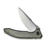 WE Knife Quixotic Frame Lock 21016-4 Knife CPM 20CV Steel Green Titanium