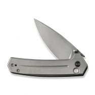 WE Knife Culex Button Lock 21026B-1 Gray Titanium 20CV Stainless Pocket Knives