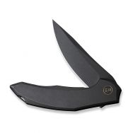 WE Knife Merata Frame Lock 22008A-1 Black CPM-20CV Titanium 1/205 Pocket Knives