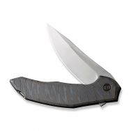 WE Knife Merata Frame Lock 22008A-3 Tiger Stripe Titanium 1/200 Pocket Knives