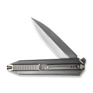 WE KNIVES Diatomic WE22032-2 Bead Blasted Titanium CPM 20CV Steel Pocket Knife