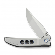 WE Knife Ezinta Frame Lock 22041-2 Bead-blasted Titanium M390 Steel Knife