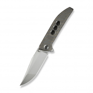 WE Knife Ezinta Frame Lock 22041-4 Blue Flamed Titanium M390 Stainless Knife