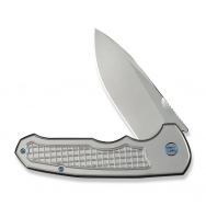 WE Knife Starlash Flipper Lock 23011C-2 Gray Titanium M390 Stainless Knives