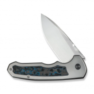 WE Knife Starlash Flipper Lock 23011D-2 Artic Storm FatCarbon M390 Steel Knives