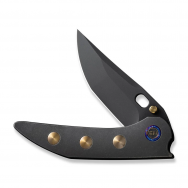 WE Knife Attor Frame Lock 23037-1 CPM 20CV Stainless Black 6AL4V Titanium Knives