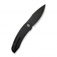 WE Knife Sine Wave Liner Lock 23069B-1 Black Titanium M390 Stainless Knife