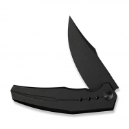 WE Knife Kyklos Frame Lock 23086-1 Black Titanium M390 Stainless Steel Knife