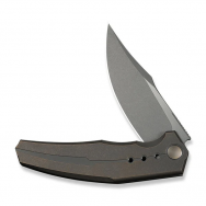 WE Knife Kyklos Frame Lock 23086-2 Bronze Titanium M390 Stainless Steel Knife