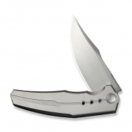 WE Knife Kyklos Frame Lock 23086-4 Gray Titanium M390 Stainless Steel Knife