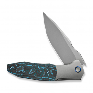 WE Knife Archeozoic 23091-4 Artic Storm Fat Carbon Titanium M390 Steel Knife