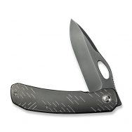 WE Knife Inmate Frame Lock 23096B-4 Dark Gray Titanium CPM 20CV Stainless Knife