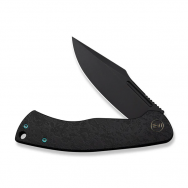 WE Knife Essential Knight Frame Lock 24003-2 Black Titanium M390 Steel Knives