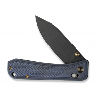WE Knife Bougie Banter 24009-1 Blue Titanium CPM S45VN Stainless Steel Knife