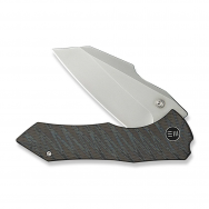 WE Knife High-Fin XL 24010-4 Tiger Stripe Titanium CPM 20CV Stainless Knife
