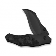 WE Knife Orc Boss 24042-1 Shredded Carbon Fiber Titanium CPM 20CV Steel Knife