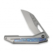 WE Knife Inceptus Frame Lock 25017-2 Gray Titanium M390 Steel Knives