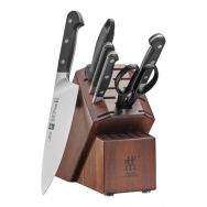 Zwilling Knives Pro Series 7-piece Block Set 38433-108 Stainless Kitchen Cutlery