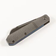 Jack Wolf Knives After Hours Jack AFTER-01-TI-JIGGED Titanium S90V Pocket Knife