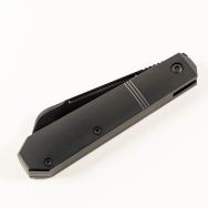 Jack Wolf Knives After Hours AFTER-01-TI-DLC Black Titanium S90V Pocket Knife