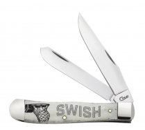 Case XX Knives Trapper Basketball Swish AWTC54SW Natural Bone Pocket Knife
