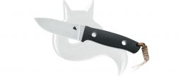 Black Fox Knives Vesuvius 710D2 Fixed Blade Knife Black G10 D2 Steel BF-710 D2