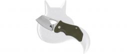 Black Fox Knives Kit Frame Lock BF-752 OD 440C Stainless Green G10 Pocket Knife
