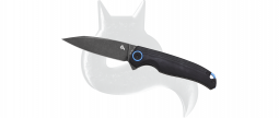 Black Fox Knives Argus Liner Lock BF-760 Black D2 Steel G10 Pocket Knife