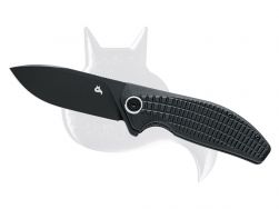 Black Fox Knives Acutus 764 BB Liner Lock Black G-10 D2 Steel Pocket Knife