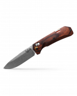 Benchmade Knives Grizzly Creek 15062 Stabilized Wood S30V Stainless Pocket Knife