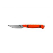 Benchmade Knives Flyway 15700 Fixed Blade Knife Orange G10 CPM-154 Stainless