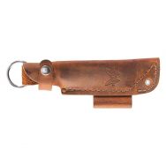 Benchmade Knives 988271F Brown Leather Belt Sheath for 162 Bushcrafter