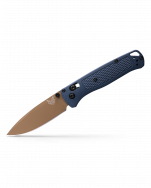Benchmade Knives Bugout 535FE-05 Dark Earth S30V Crater Blue Pocket Knife