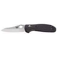 Benchmade Knives Mini Griptilian 555-S30V Stainless Black GFN Pocket Knife